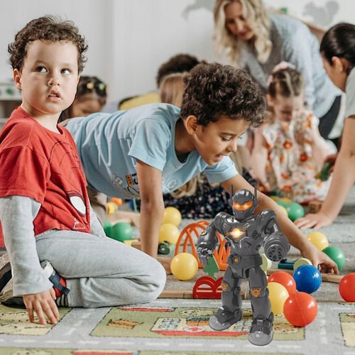 ROBOT INTERAKTYWNY ŚWIATŁO DŹWIĘK CHODZI STRZELA na Arena.pl