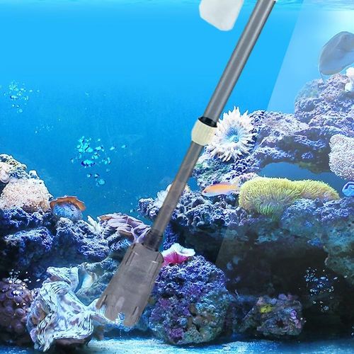 Odmulacz odkurzacz do akwarium elektryczny 4w1 syfon do czyszczenia dna na Arena.pl