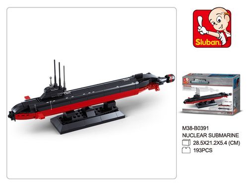 KLOCKI SLUBAN ARMY Lodz podwodna jadrowa 193 - B0391 na Arena.pl