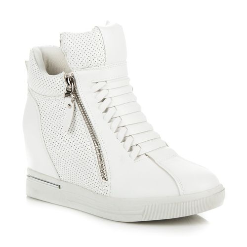 BIAŁE SNEAKERSY Rozmiar - 37 na Arena.pl