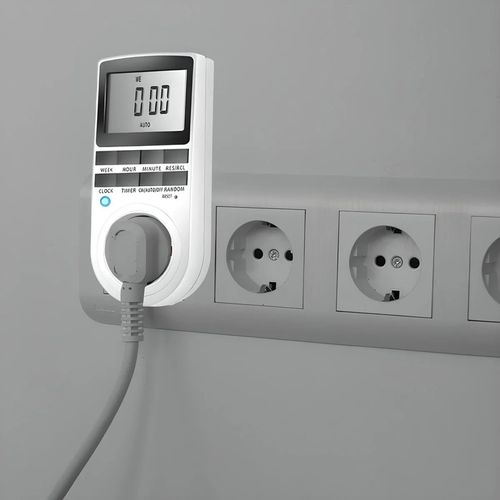 PROGRAMATOR CZASOWY WŁĄCZNIK WYŁĄCZNIK LCD CYFROWY HARMONOGRAM 7 DNI 10 UST na Arena.pl