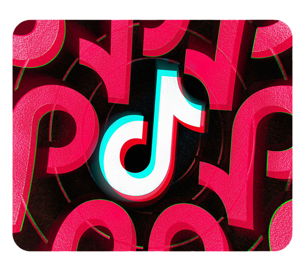 Podkładka pod myszkę Tik Tok zdjęcie 1