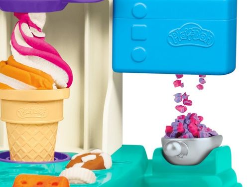 CIASTOLINA Play-Doh Lodziarnia Tęczowe ZAKRĘCONE LODY Zestaw Hasbro G0028 na Arena.pl