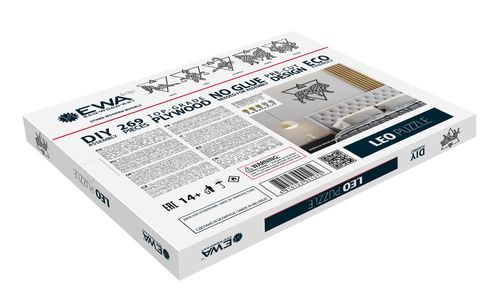 Ewa Drewniane Puzzle 3D - Dekoracja Ścienna Lew na Arena.pl