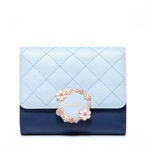 Nucelle elegancki niebieski portfel na Arena.pl