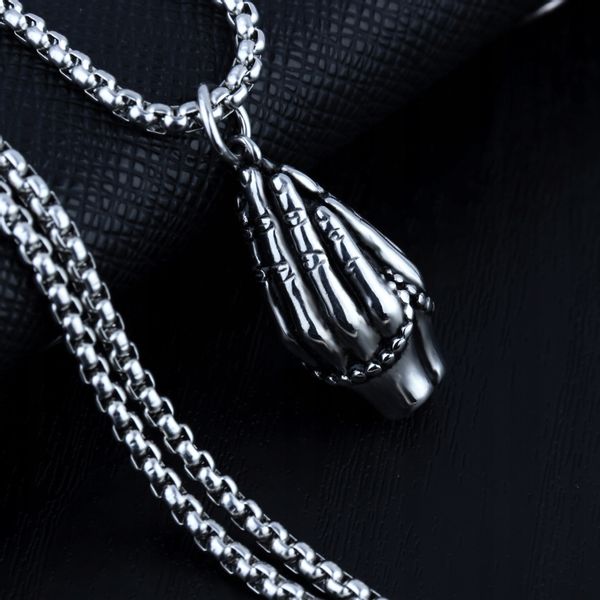 NASZYJNIK Srebrny Modlitwa Różaniec Wiara Ręce 307 zdjęcie 8