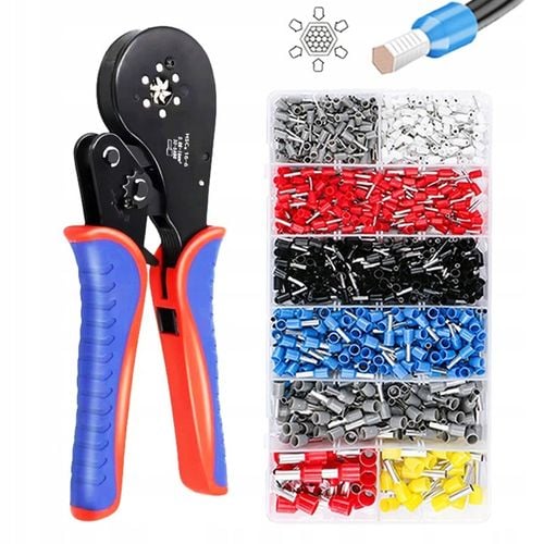 HSC8 16-6 0.08-16mm² Zaciskarka z grzechotką sześciokątną z zaciskami na Arena.pl