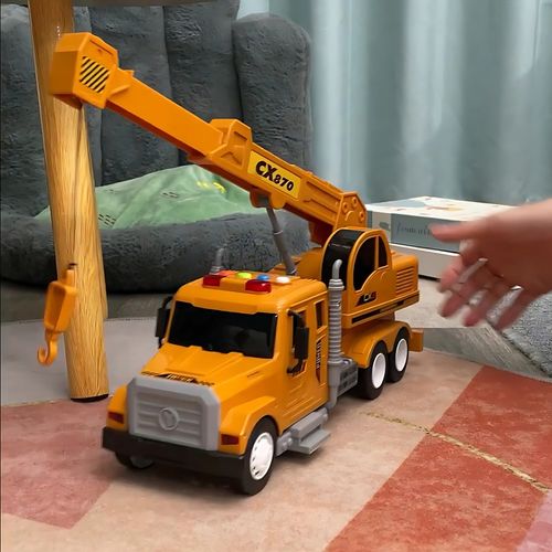 WOOPIE Interaktywny Dźwig z Ruchomym Hakiem Ciężarówka 1:14 na Arena.pl