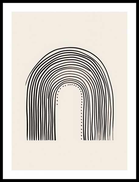 Plakat 40x55cm Symetria Łuku zdjęcie 3