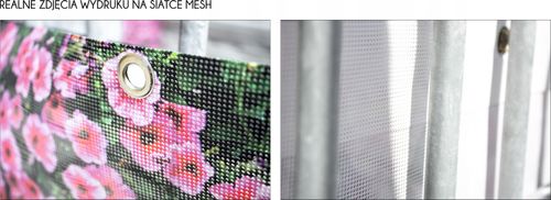 BANER REKLAMOWY siatka mesh 100x50 cm projekt PRANIE AUT TIRÓW REKLAMA na Arena.pl