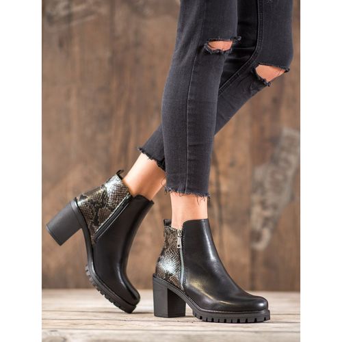 Botki Na Platformie Snake Print r.36 na Arena.pl