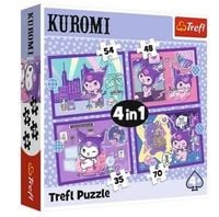 puzzle 4w1 dzień kuromi hello kitty 34676