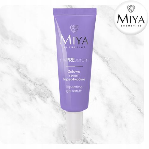 Żelowe Serum Tripeptydowe na Oznaki Starzenia Nawilżające 30 ml Miya na Arena.pl