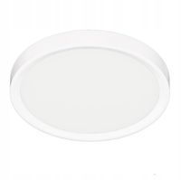 Lampa sufitowa LED Plafon Lepro biały 22cm, 3000K, 15W, 1500lm, ciepła biel