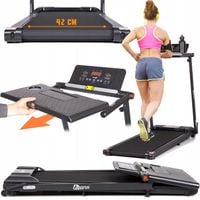 Bieżnia Domowa Elektryczna treningowa pod łóżko 100kg 1.5 KM 12km/h