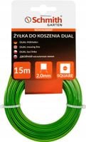 SCHMITH SCH14L02007 ŻYŁKA DUAL KWADRAT 2.0mm x 15m