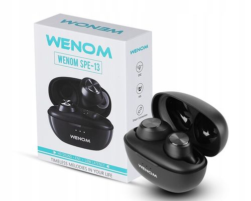 Słuchawki bezprzewodowe Bluetooth Dwa Mikrofony wodoodporne wodoodporne SPE na Arena.pl