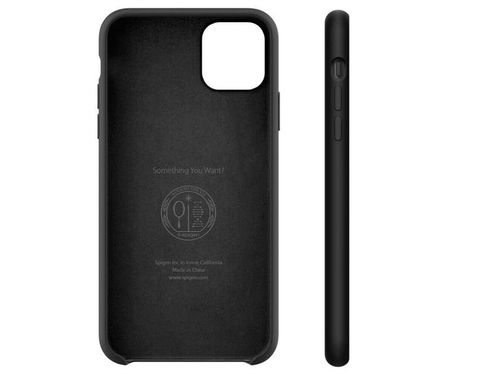 Etui Spigen Silicone Fit do Apple iPhone 11 Black na Arena.pl