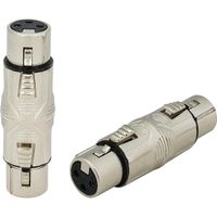 Roxtone wtyk RA3XFF, 3 pinowe gniazdo XLR żeńskie