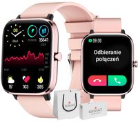 Smartwatch Giewont GW230-1 Różowe Złoto-Różowy