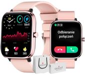 Smartwatch Giewont GW230-1 Różowe Złoto-Różowy
