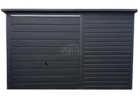 Schowek Garaż Domek ogrodowy Brama uchylna Antracyt rynny dach TS851