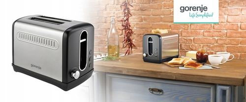 Toster Gorenje T1100CLBK 2 tosty Termostat Retro na Arena.pl