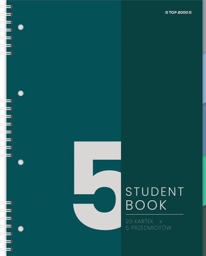 KOŁOZESZYT A5/100K KRATKA TOP STDNTBK 400179524 na Arena.pl