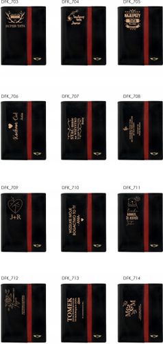 Portfel z grawerem TWÓJ TEKST personalizowany IMIĘ na Arena.pl