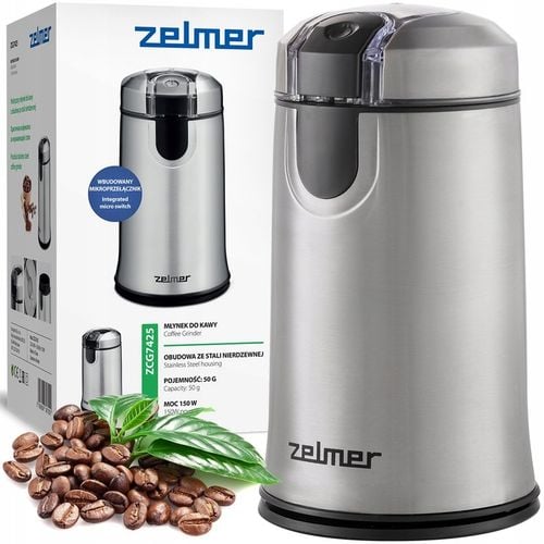 MŁYNEK ELEKTRYCZNY ZELMER DO MIELENIA ZIAREN KAWY ZIÓŁ ORZECHÓW na Arena.pl