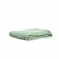 Koc CHENILLE szenilowy pistacjowy 130x170 cm HOMLA