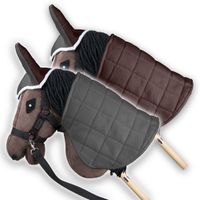 Derka i nauszniki SKIPPI Hobby Horse GAD03047 Szaro-brązowy