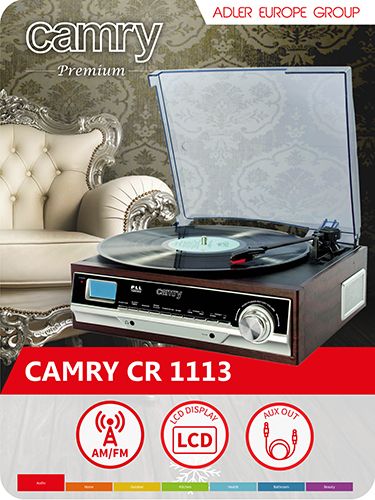 CR 1113 Gramofon z radiem na Arena.pl