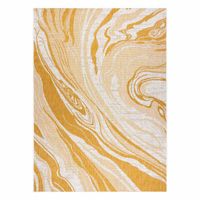 RUG/LU/VINEA/MARBLE/CREAM+MUSTARD/140x190