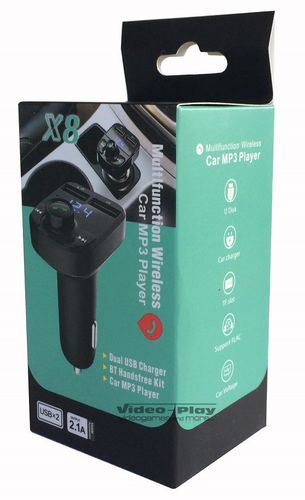 Transmiter FM MP3 Bluetooth LCD Ładowarka 2x USB na Arena.pl
