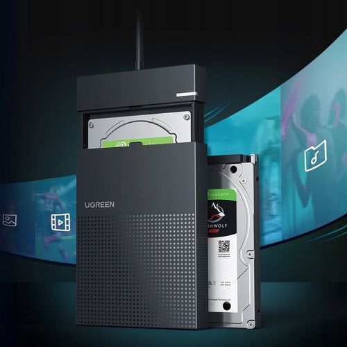 UGREEN OBUDOWA KIESZEŃ NA DYSK 2,5 HDD SSD 5Gbps ZE ZŁĄCZEM USB 3.2 Gen 1 na Arena.pl