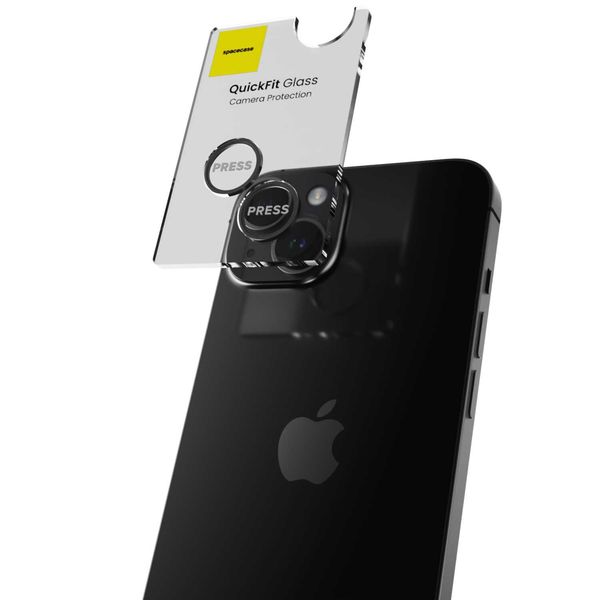 Spacecase Quickfit Camera Iphone 14/14 Plus Black zdjęcie 4