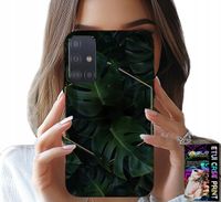 ETUI DO SAMSUNG GALAXY A51 - ELEGANCKIE LIŚCIE MODNE WZORY NA CASE