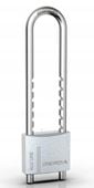 kłódka aluminiowa z reg. pałąkiem kap s50 h60-150 - mp klo 62770