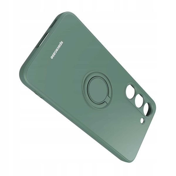 Spacecase Silicone Ring Galaxy S23 Dark Green zdjęcie 6