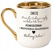 KUBEK ELEGANT NA POŻEGNANIE Z PRACY DLA KOLEGI KOLEŻANKI IDEALNY NA PREZENT