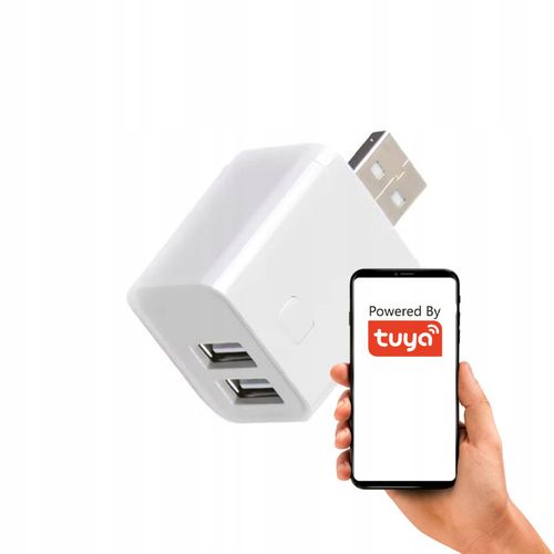 Inteligentny Mini Przełącznik adapter USB 2 port 5-12V WiFi TUYA Smart Life na Arena.pl
