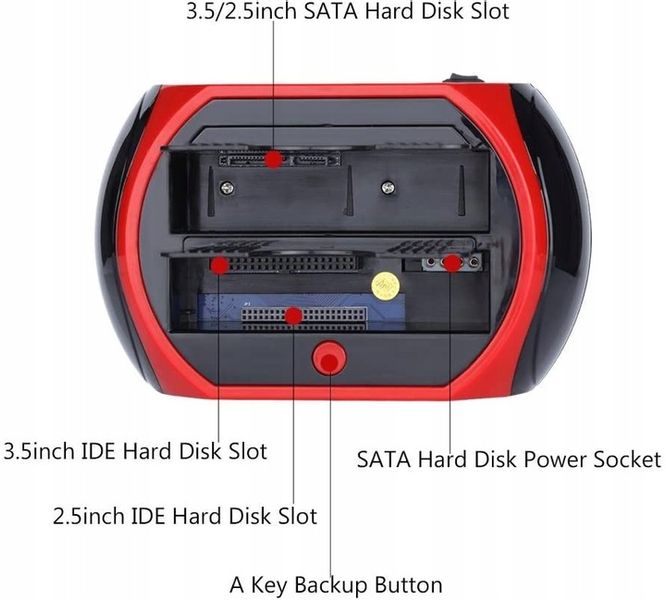 Stacja Dokująca dysków SATA ATA IDE HDD SSD USB zdjęcie 12