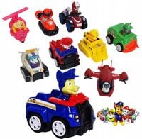 PSI PATROL Duży ZESTAW 9 FIGUREK PIESKI Marshall Rubble Zuma CHASE ROCKY