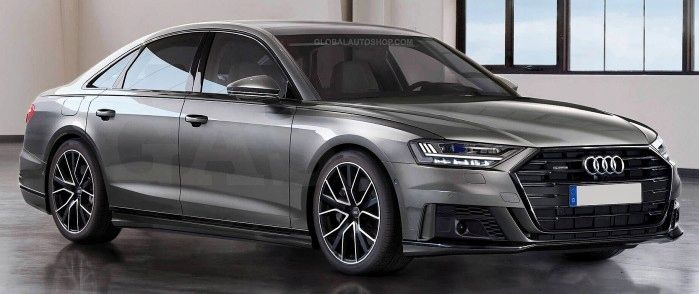 Audi A8 - Listwy CHROM na drzwi boczne dekoracyjne chromowane zdjęcie 1