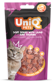 Przysmaki dla kota jagnięcina z tauryną miękkie gwiazdki 50g UNIQ PETS