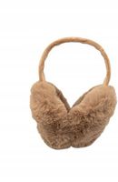 Mięciutkie pluszowe nauszniki rozmiar uniwersalny brązowy MF337329