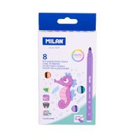 FLAMASTRY PASTEL 8 KOL MILAN