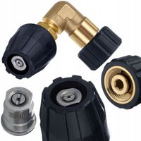 MINI LANCA KĄTOWA 90° DYSZA PŁASKA WYMIENNA DO KARCHER HD HDS GWINT M22