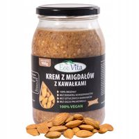 Pasta masło z migdałów migdałowe CRUNCH 900g